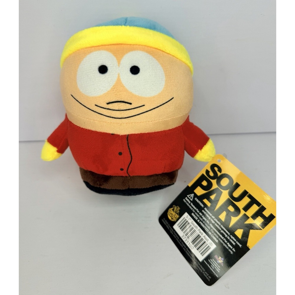 Eric Cartman South Park Licensed Plush 6" Toy Factory 2022 Comedy Central New